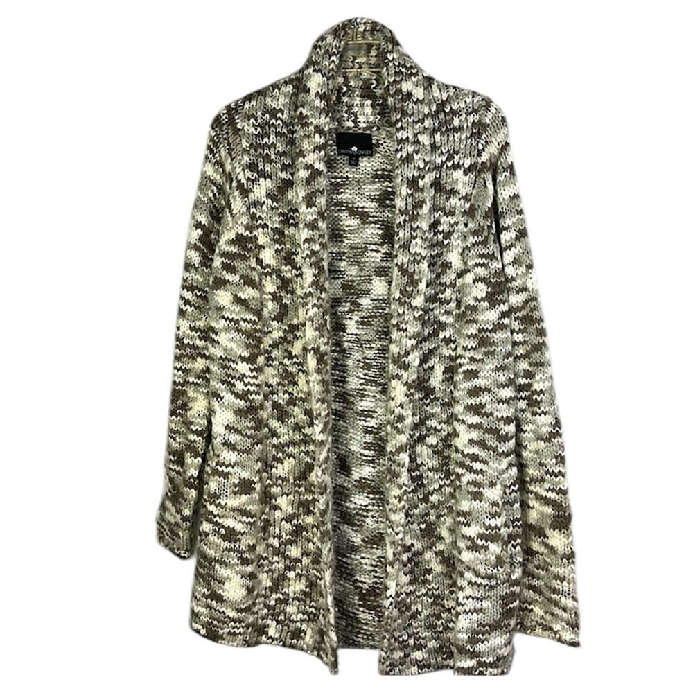 Cynthia Rowley open face chunky cozy knit cardigan w/pockets